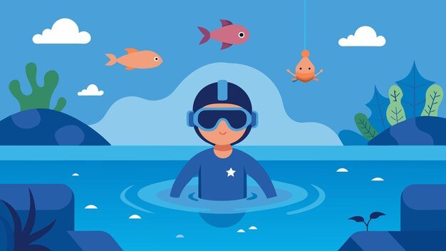 avatar nage dans piscine virtuelle creatures sous marines visibles navire coule pour 216520 81848